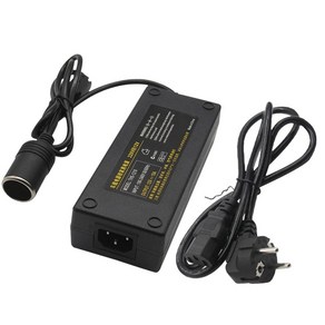 12V 15A 160W 자동차 전원 변환기 220V 어댑터 홈 담배 라이터 EU 플러그