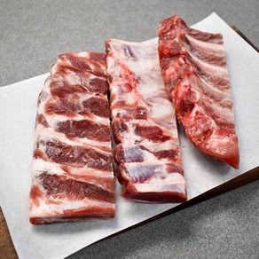 한돈 등갈비, 2개, 1kg