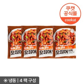 원팩쿠캣 오징어볶음 350g X 4팩