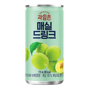 과일촌 매실 드링크 175ml, 90개