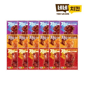 네네치킨 네꼬닭 저당 순살닭다리 혼합구성, 18개, 100g