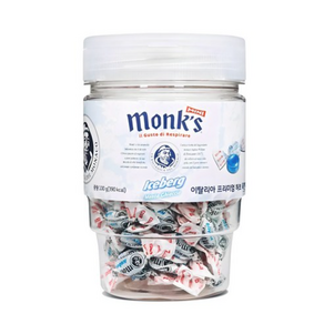 Monks 아이스버그 캔디, 100g, 7개