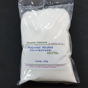 Polyvinyl Alcohol PVA가루(폴리비닐가루) 450g 탱탱볼만들기