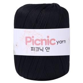 마마니트 10+1 피크닉얀 뜨개실 피크닉실, 1개, picnic 38 블랙