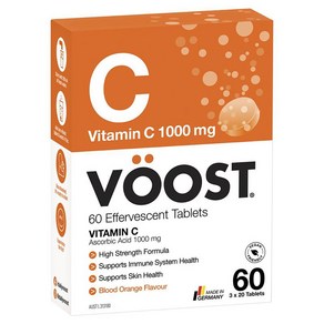 Voost Vitamin C Effevescent 60 Pack Exclusive Size, 60정, 1개