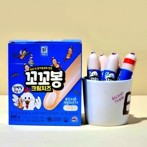 꼬꼬봉 크림치즈 닭가슴살 소시지, 1개, 600g