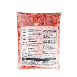 냉동딸기 가당 유천제품 2kg 달달이 쉐이크, 1개