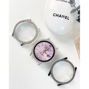 레온티나 갤럭시 워치 6 더블 큐빅 케이스 호환, s- 워치6더블큐빅케이스(오픈형), 44mm