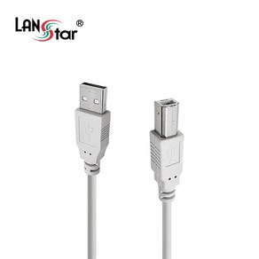 랜스타 USB2.0 AM-BM 프린터 케이블 10M LS-USB-AMBM-10M, 상세페이지 참조, 1개