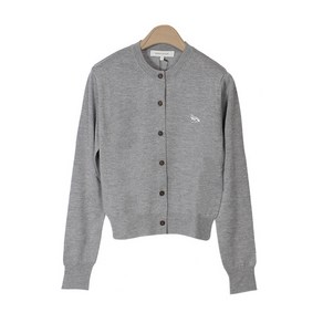 [메종키츠네] 여성 베이비 폭스 패치 레귤러 가디건 MW00507KT1036 H131 MEDIUM GREY MELANGE [MAC327g]