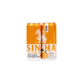 SINGHA 유자레몬소다 탄산음료, 330ml, 48개