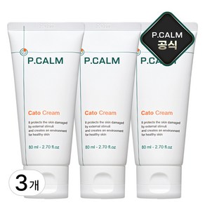 피캄 카토 크림, 80ml, 3개