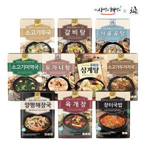 [차오름푸드] 원푸드 초간단 간편식 국/탕/찌개 500g 10종 내맘대로 골라 담기