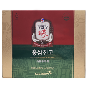 [빠른배송][정관장]홍삼진고 250gX2병/1박스+선물포장, 500g, 1개