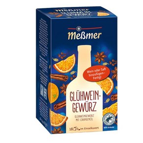 Meßmer mulled wine spice 메쓰머 와인 스파이스 15g 18개입 3개