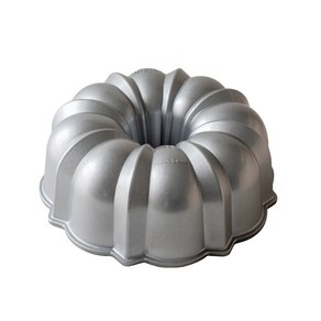 노르딕웨어 오리지널 스파클링 실버 번트 팬 SPARKLING SILVER ORIGINAL BUNDT PAN, [50153] 오리지널 스파클링 실버 번트팬, 1개