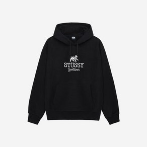 Stussy 스투시 스포츠웨어 후드 블랙