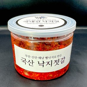 [국내산] 낙지젓갈 목포 뻘낙지, 낙지젓-390g, 390g, 1개