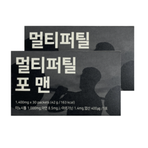 뉴트리모어 멀티퍼틸 포 맨 1400mg 30포 x 2개, 42g