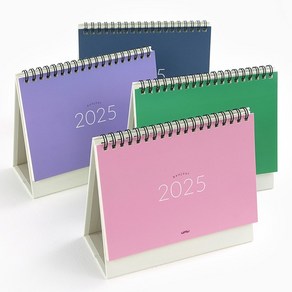 핑크풋 2025 봉주르 탁상 달력 캘린더, 2025봉주르달력