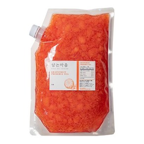 자몽청 알갱이청 2kg 대용량 카페수제청 과일청 자몽에이드 자몽주스, 자몽청(알갱이) 2kg, 1개, 1개입