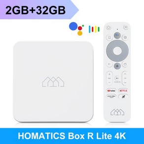 HOMATICS 박스 R 라이트 4K TV 안드로이드 11 구글 및 넷플릭스 인증 Amlogic S905Y4 와이파이 BT5.0 2G, CHINA_미국 플러그  2G32G, 01 2G32G_01 미국 플러그_01 CHINA, 1개