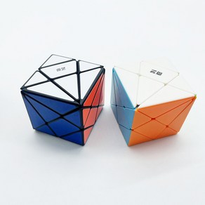 3X3 치이 엑시스 큐브 QiYi Axis Cube 33 루빅스 큐브 333 모팡지 MoFangGe 치이큐브 /치이 Axis 큐브 20개이상 구매시 마론 8색펜 1개 증정, 블랙(Black)