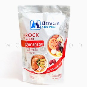 태국 MITR PHOL 락슈가 락슈거 얼음설탕 500g duong phen hat, 1개