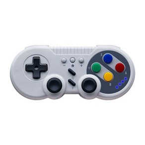 8bitdo-SN30 Po 무선 컨트롤러 6 축 버스트 진동 터보 기능 조이스틱 닌텐도 스위치 스팀 윈도우 안드로이드 iOS, [01] A, 1개