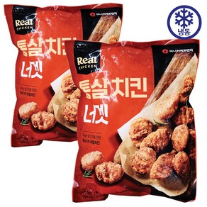 마니커 리얼치킨 통살치킨너겟1kg X 2봉 아이스포장무료