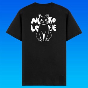 볼링크루 NEKO LOVE 볼링 티셔츠 반팔티 의류