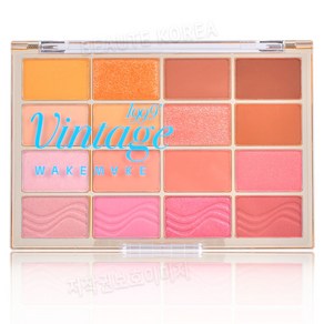 웨이크메이크 (soft bluing eye palette) 소프트 블러링 아이팔레트, 20 탠저린비치블러링, 1개