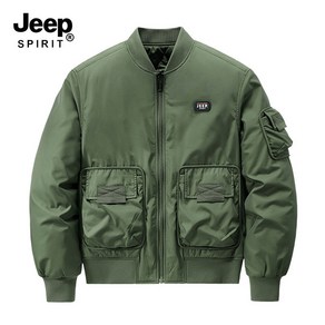 JEEP SPIRIT 지프 스피릿 가을 겨울 남자 항공 캐주얼 재킷JP6522+양말 증정