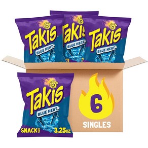 바르셀 Takis 타키스 블루히트 가장매운 또띠자칩 스낵사이즈 Takis Blue Heat 3.25oz Snack Size