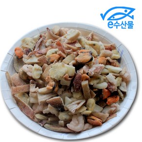 e수산물 간편 해물모듬700g 오징어 바지락살 홍합살 새우살 해물모음 믹스 탕국용 찜용, 1개