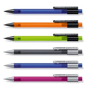 STAEDTLER Gaphite777 스테들러 그라파이트 777 샤프, 4오렌지, 4 오렌지