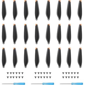 드론프로펠러 날개 소품 부품 DJI 미니 3 윙용 프로펠러 드론 액세서리 교체 저소음 퀵 릴리스 드라이버 24PCS로 조용 프로용은 아님, 드론프로펠러 날개 소품 부품 DJI 미니 3 윙용 프로, 1개