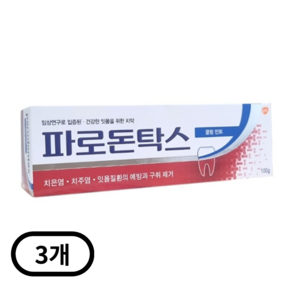 파라돈탁스 데일리 후로라이드 쿨링민트 치약, 300g, 1개