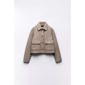 자라 가을 겨울 크롭 소프트 자켓 ZARA