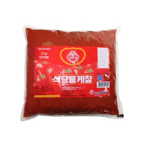 파우치식당용케찹(오뚜기 3kg), 3kg, 1개