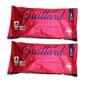 Guittard Baking Chips 63% Extra Dark Chocolate 기타드 베이킹 칩 엑스트라 다크 초콜릿