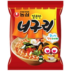 농심 얼큰한 너구리 120g