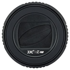 JJC 렌즈 캡 카메라 커버 캐논 파워샷 V10 카메라용 액세서리 F-WMCUV10 필터 호환, 01 Black, 1개