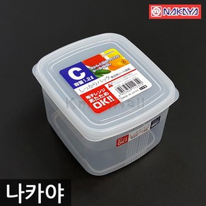 일본 나카야 사각 밀폐용기 C (나카야 밀폐용기)