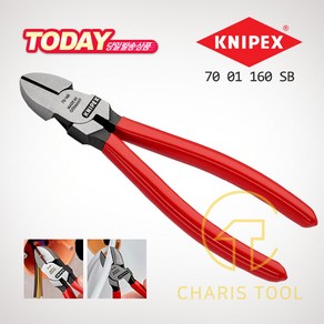 크니펙스 KNIPEX 니퍼 6인치 70 01 160 SB(6, 단품, 1개