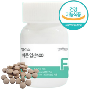 엽산 비타민 b12 아연, 1개, 60정