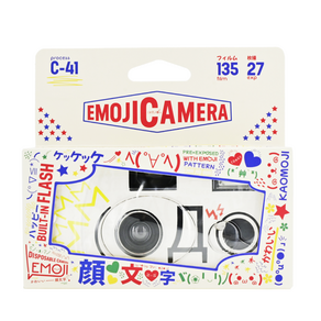 레토 이모지 일회용카메라 27장 35mm필름/RETO EMOJI CAMERA, 1개