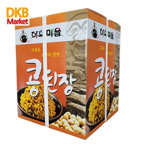 하회마을 콩된장 14Kg 식당용 고기집찌개된장 대용량 업소용, 1캔