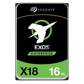 시게이트 Exos X18 16TB 회사 HDD CMR 3.5