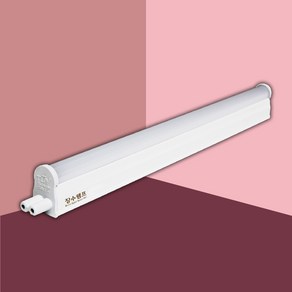 장수램프 LED T5 조명 10W 600mm 간접조명 간접등 형광등, 전구빛(오렌지빛), 1개